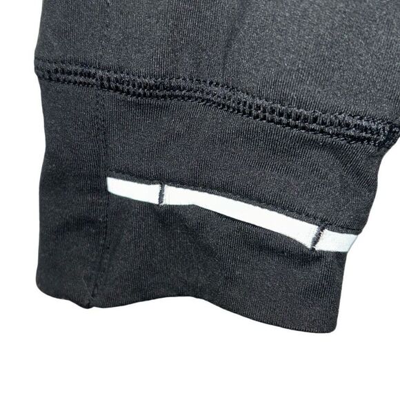 Reebok detailed black zip front track jacket w zip pockets M - Picture 10 of 13
